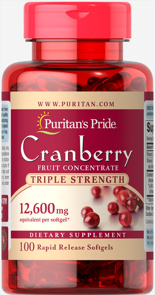 Arandanos (Triple Cranberry 12.600mg)Puritan's Pride