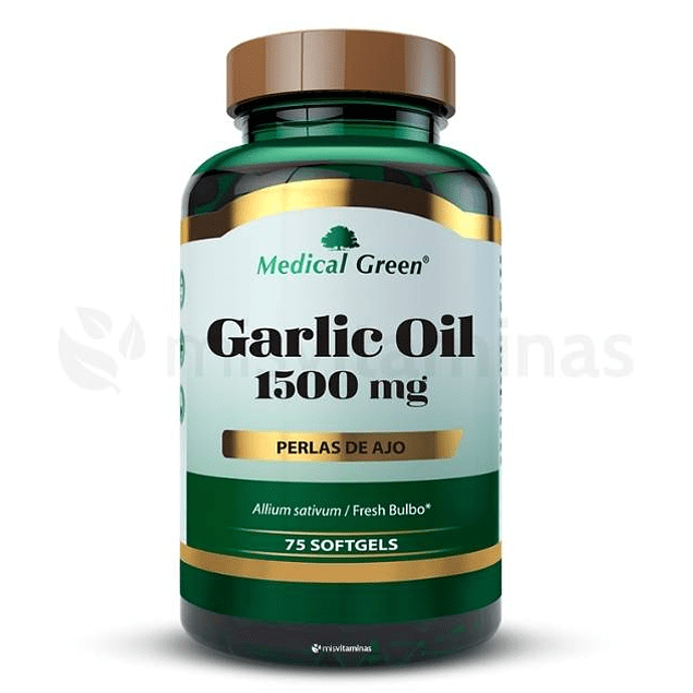 Garlic Oil 1500mg (Aceite de Ajo)