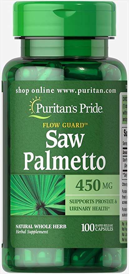 Saw Palmetto 45omg-Puritan'sPride 100 cap