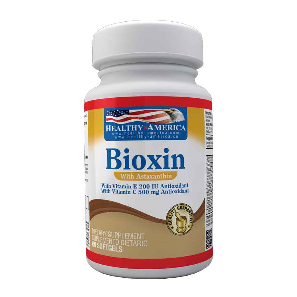 Bioxin con Astaxantina +vitam,E-C X60Softgels-Healthy America-