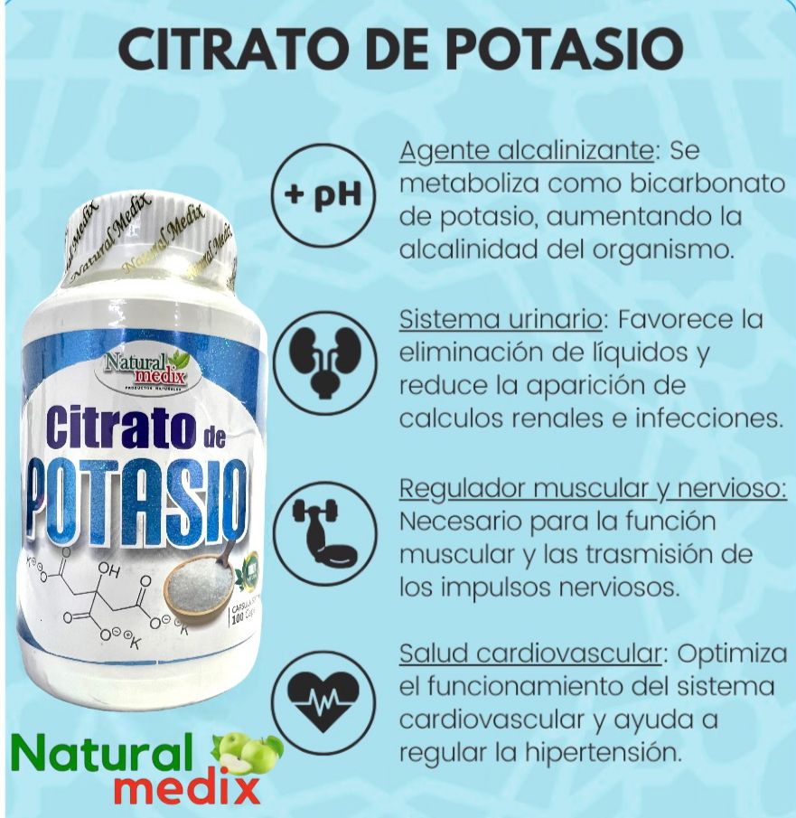 Citrato de Potasio