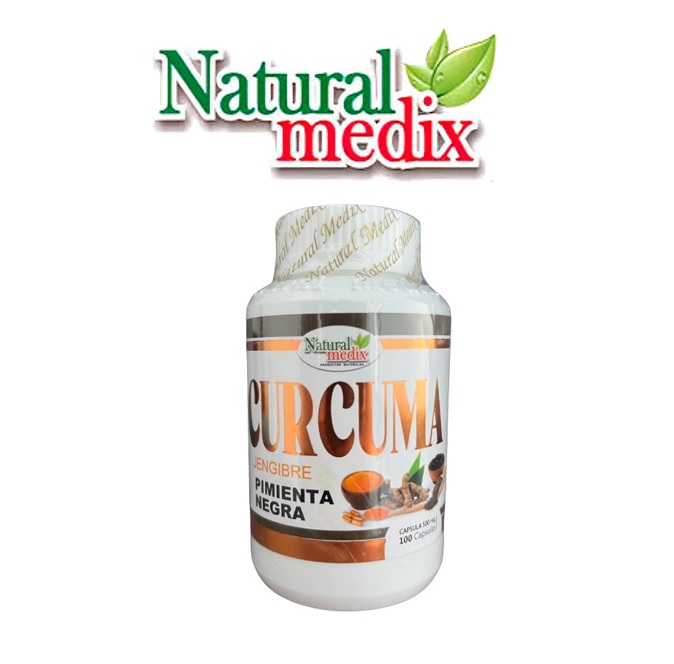 Curcuma Jengibre Pimienta Negra