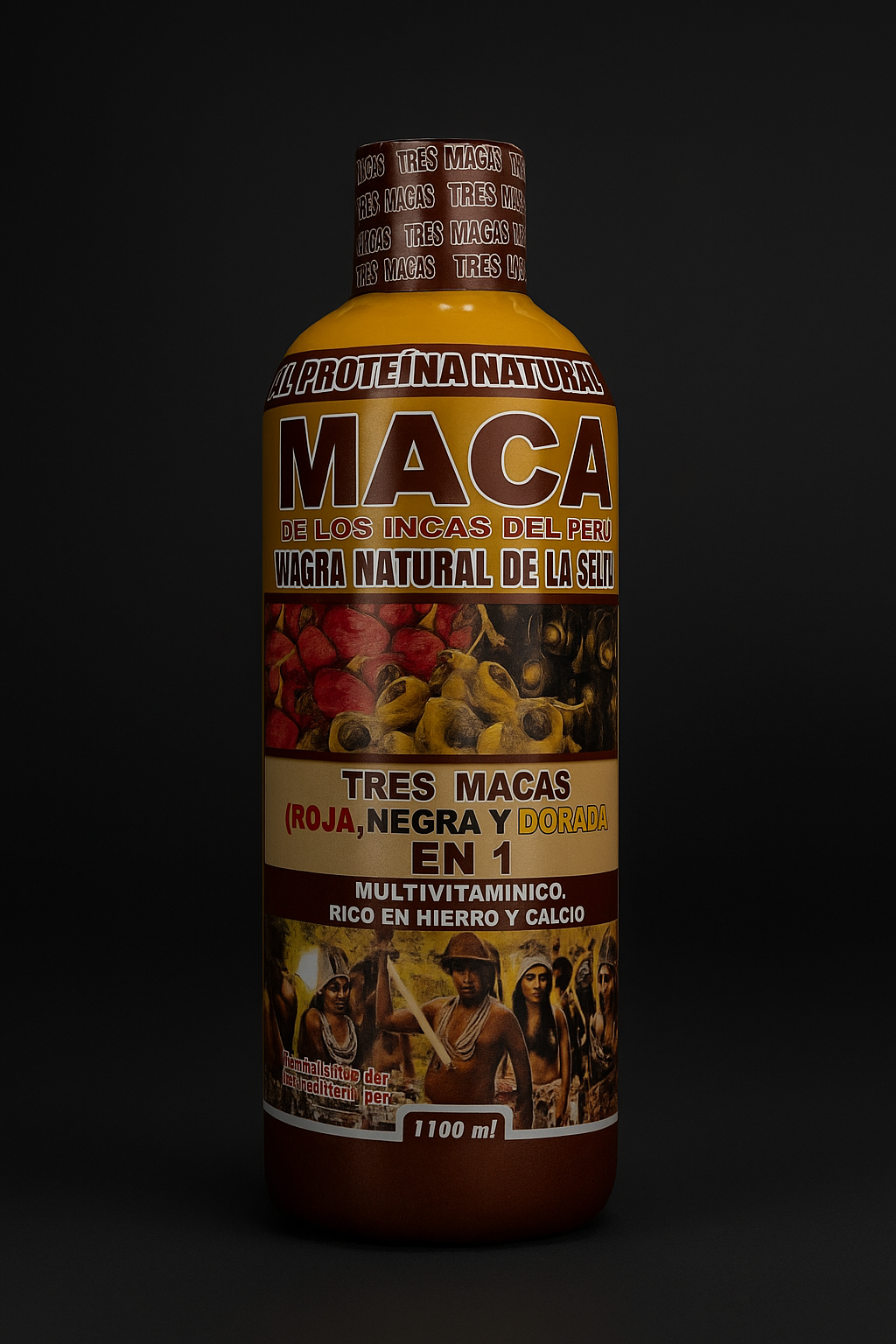 Maca de los Incas del Perú